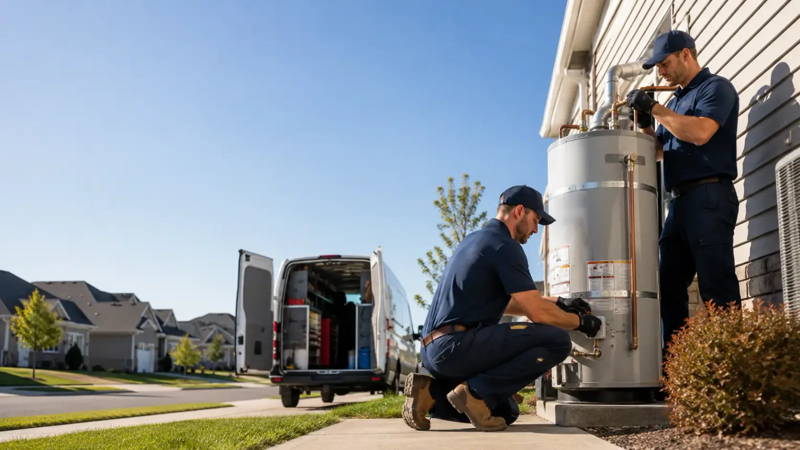 Water Heater Installation in Plumerville, AR